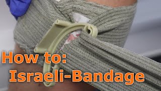 Israeli Bandage  Taktische Medizin 33 [upl. by Torrance392]