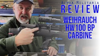 Weihrauch HW100bp Carbine Review amp Accuracy Test  quotPerfection in miniaturequot [upl. by Swithbart]