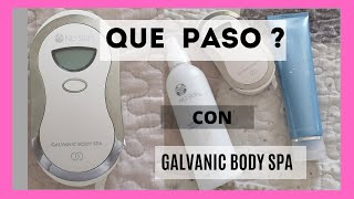 NU SKINNU SKIN GALVANICA SPA GALVANICA CORPORAL COMO USAR LA GALVANICA CORPORAL [upl. by Anallij]