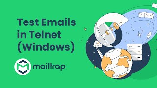 Telnet Test Email Windows  Tutorial by Mailtrap [upl. by Anitsrik551]