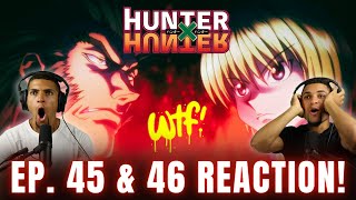 UVOGIN ESCAPES  Hunter x Hunter Episodes 45 amp 46 REACTION [upl. by Elcarim826]