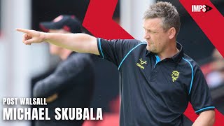 Michael Skubala post Walsall [upl. by Prober]