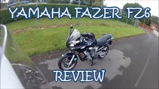 Yamaha FZ6 Fazer Review [upl. by Aundrea]