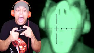 IM INSIDE THIS HORROR GAME MAJOR JUMP SCARE [upl. by Ecirb]