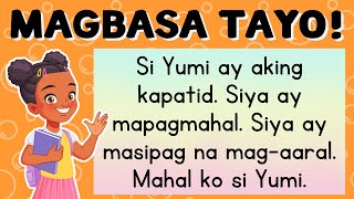 Magbasa Tayo  Tagalog Reading  Pagsasanay sa Pagbasa  Teaching Mama [upl. by Yelyr10]