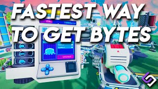 Fastest Way to Get Bytes  Astroneer [upl. by Rubie]