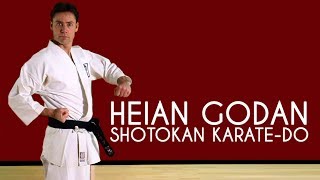 Heian Godan  Shotokan KarateDo JKA [upl. by Tibbitts855]