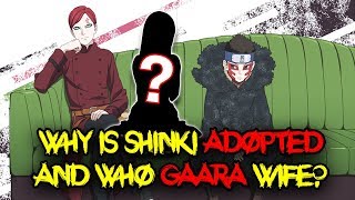 The real REASON Shinki is ADOPTED  Who is Gaaras Wife in Boruto Explained [upl. by Garrek]