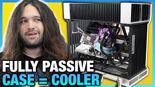 ZERO Fans Fully Passive Case is the Heatsink  Streacom SG10 [upl. by Enylekcaj]