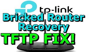 TP Link Router Recovery From Bricked TFTP Method WR940N No Serial Connection Required Works on Most [upl. by Gisser]