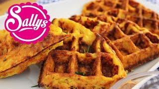 herzhafte Waffeln  Rösti in der Pfanne  schnell und einfach in 15 Min  Food Prozessor [upl. by Trip205]