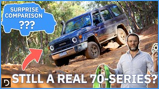 How Does The Toyota Landcruiser 76 Series Handle On And OffRoad  Drivecomau [upl. by Moriarty]