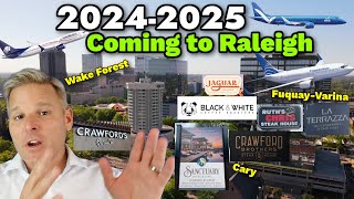 Everything NEW or COMING SOON to Raleigh NC in 20242025 [upl. by Ayatahs]