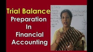 quot Trial Balancequot Preparation in Financial Accounting [upl. by Albertson]