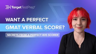 4 GMAT Verbal Tips from a PERFECT 805 Scorer [upl. by Foss628]