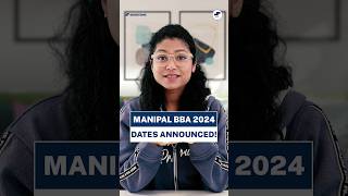 ➡️Manipal MET 2024 Exam Date Out BBA Admission Last Date Application Form Fees Eligibility bba [upl. by Tebor]