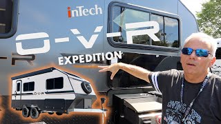 ADVENTURE CAMPER REVIEW INTECH OVR EXPEDITION TOUR HERSHEY RV SHOW 2022 [upl. by Gavrila658]