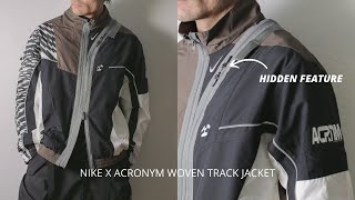 Nike x ACRONYM Track Woven Jacket  Early Look amp Overview 2022 [upl. by Yeltsew39]