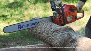 Husqvarna 460 Rancher 24in Gas Chainsaw [upl. by Nosyarg]