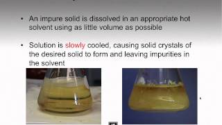 Recrystallization  Performing the Technique [upl. by Immaj254]