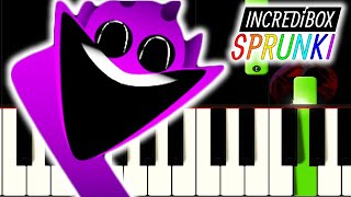 Incredibox Sprunki Phase 4 on PIANO [upl. by Barris]