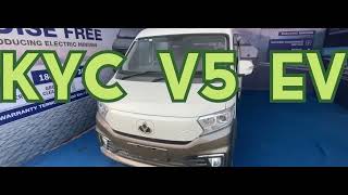 KYC V5 electric commercial van price range specs and full review in nepal  Go Electric [upl. by Akkinahs]