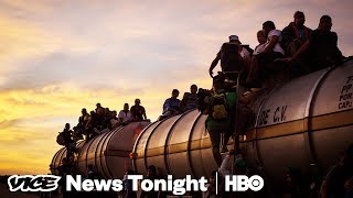 Walking to America with the Migrant Caravan  VICE News Tonight Special Report HBO [upl. by Eened]