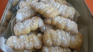 Recette des spritz  biscuit sec traditionnel alsacien [upl. by Eisenhart]