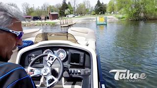 Docking Part 1  Pontooning Guide 2017  Tahoe Pontoon Boats [upl. by Okeim48]