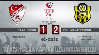 Elazığspor 1Yeni Malatyaspor 2 Geniş maç özeti [upl. by Mcleroy]