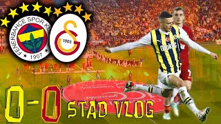 Fenerbahçe 00 Galatasaray  Maçın Tribün Hikayesi  4K [upl. by Nylidnarb]