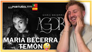 Reacción Maria Becerra  AGORA Official Video [upl. by Sitto]