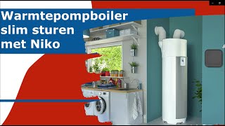 DIY Warmtepompboiler sturen met Niko Solar mode [upl. by Quigley]