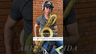 Arrepentida  Orquesta Adolescentes diegomusic903 saxo musicscore partituras music saxophone [upl. by Wershba978]