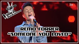 Remo Forrer  Someone You Loved  Blind Auditions  The Voice of Switzerland [upl. by Jeggar]