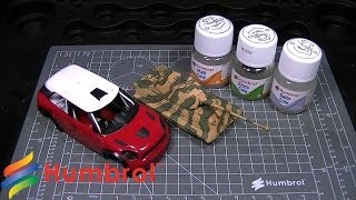 Humbrol  How To Use  Model Cotes Gloss Matt and Satin [upl. by Aihsenet329]