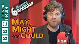 May might and could  6 Minute Grammar [upl. by Noiztneb292]