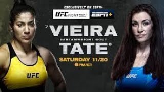 Ketlen Vieira vs Miesha Tate [upl. by Renado859]