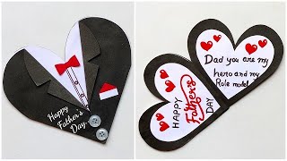 Fathers day special card making 2023  Fathers day card ideas easy  DIY Fathers day card [upl. by Hardden]