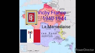 Vichy France anthem La Marseillaise rare instrumental [upl. by Eduardo]