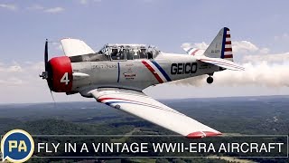 Fly in a vintage WWIIera aircraft [upl. by Aubree]