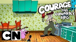 Courage the Cowardly Dog  The Precious Wonderful Adorable Lovable Duckling Clip [upl. by Onafets]