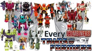 Every Transformers G1 Combiners Comparison List [upl. by Repohtsirhc363]