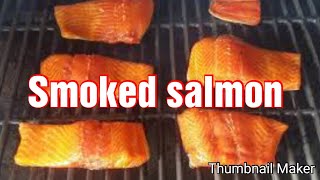 Dry Brine Smoked Salmon Candied Salmon [upl. by Ettenwahs351]