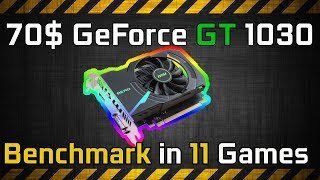 Nvidia GT1030 Test in 11 Games  i7 4790k  MSI GEFORCE® GT 1030 AERO ITX 2G OC [upl. by Tannenbaum115]