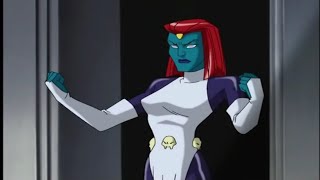 Mystique  All Powers amp Fights Scenes XMen Evolution [upl. by Fai]