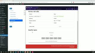 Wordpress  Raffle Play Woo Setup  Raffle Plugin for Woocommerce [upl. by Notsniw44]