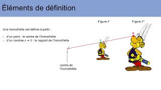 3e  Questce quune homothétie [upl. by Tewell]