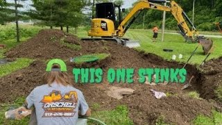 Repairing a failing commercial septic system [upl. by Iormina]