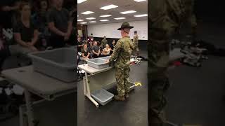 Fort Jackson Shakedown at Basic Training [upl. by Okemak2]